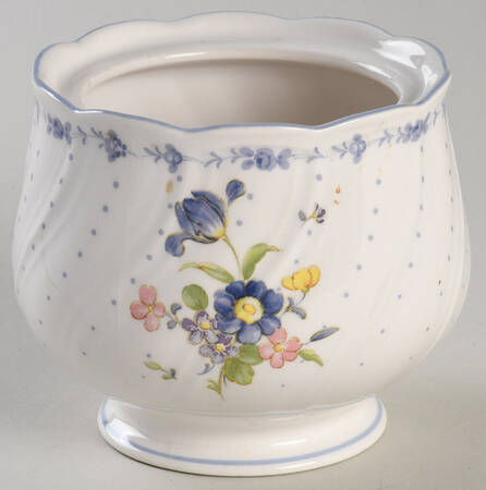 Blue Peony Sugar Bowl No Lid
