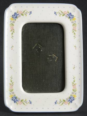 Blue Peony Picture Frame