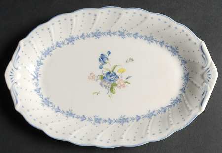 Blue Peony Relish/Butter Tray