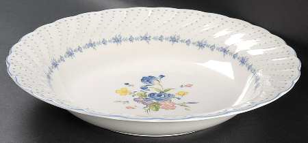 Blue Peony 12" Pasta Serving Bowl