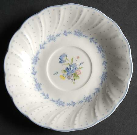 Blue Peony Saucer