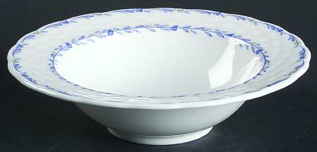 Blue Petals Fruit/Cereal Bowl