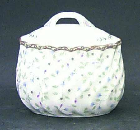 Blue Prose Sugar Bowl & Lid