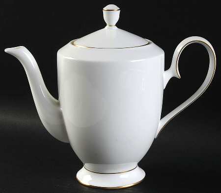 Blanc Pur Coffee Pot & Lid