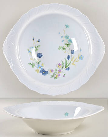 Blue Tulip 11" Round Vegetable Bowl