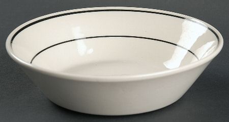 Black Triad Coupe Cereal Bowl