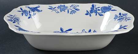 Bluebelle 10" Oval Vegetable Bowl