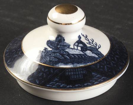 Blue Willow Lid for Sugar Bowl