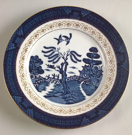Blue Willow Salad Plate