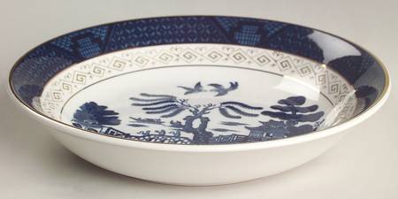Blue Willow Coupe Soup Bowl