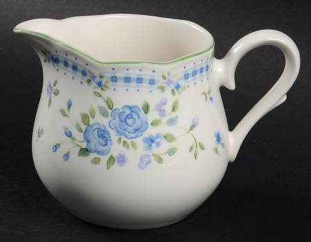 Bonnie Blue Creamer by Nikko