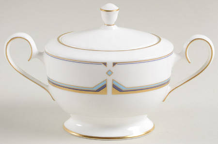 Cabochon Sugar Bowl & Lid