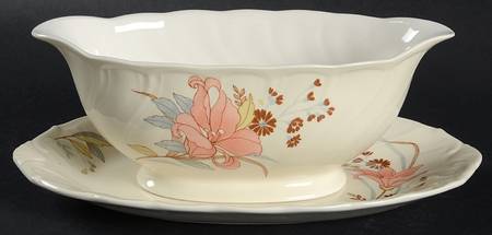 Calypso Gravy Boat & Underplate/Relish