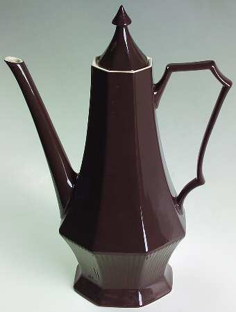 Cane Coffee Pot & Lid