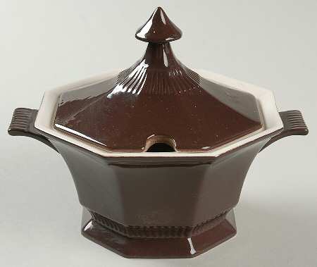 Cane Sauce Boat & Lid