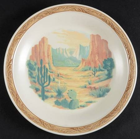 Canyon Salad Plate