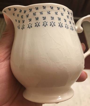 Calico Prints Blue Creamer