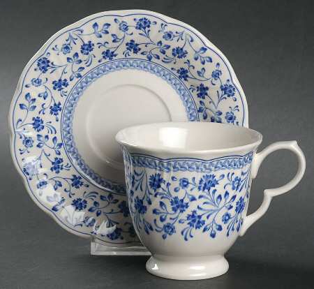 Chatham Footed Cup & Saucer Set by Nikko
