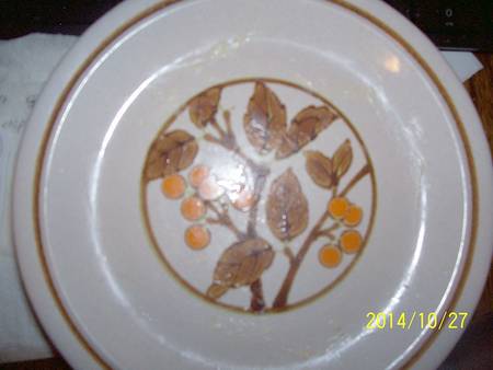 Chinaberry Salad Plate