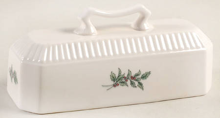 Christmastime Lid for 1/4 Lb Butter