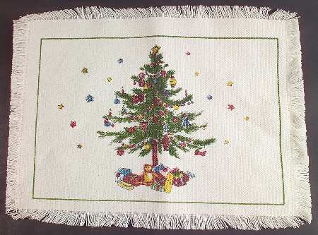 Christmastime Cloth Placemat