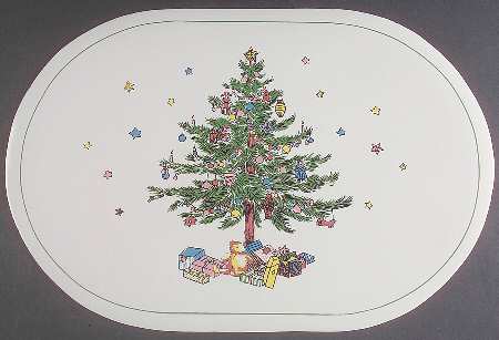 Christmastime Vinyl Placemat