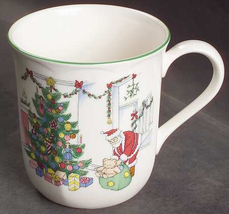 Christmastime Accent Mug by Nikko