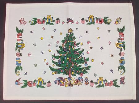 Christmastime Cloth Placemat