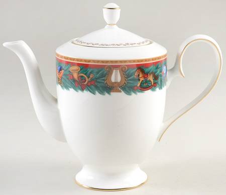 Christmas Tradition Coffee Pot & Lid