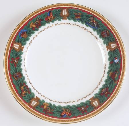Christmas Tradition Canape Plate