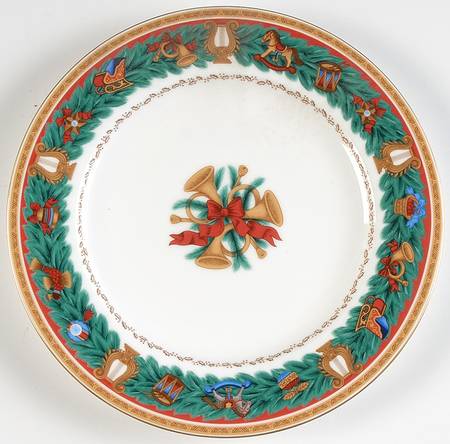 Christmas Tradition Salad/Dessert Plate