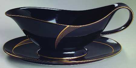 City Lights Gravy Boat & Underplate