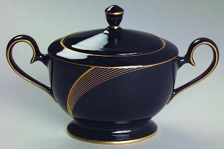 City Lights Sugar Bowl & Lid