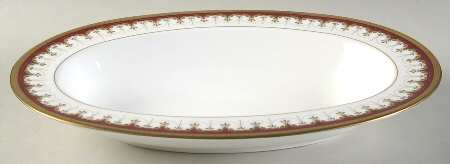 Clarendon 11" Oval Vegetable Bowl