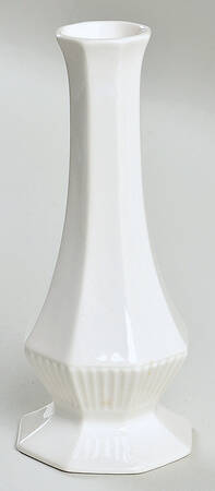 Classic White 6" Bud Vase
