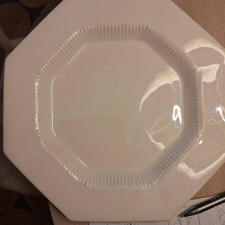 Classic White 12" Chop Plate (Round Platter)