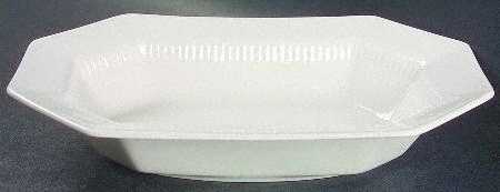 Classic White 9" Oval Vegetable Bowl by Nikko