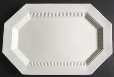 Classic White 20" Oval Serving Platter