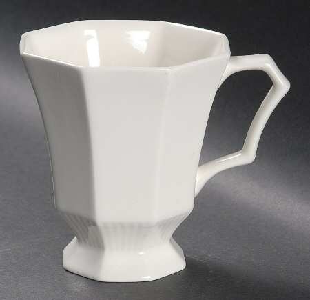 Classic White Tall Mug