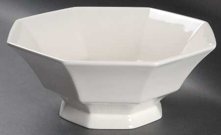 Classic White 9" Salad Serving Bowl by Nikko