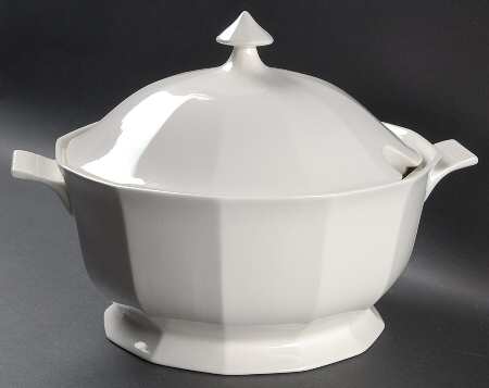 Classic White Tureen &  Lid