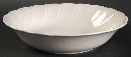 Crown White Soup/Cereal Bowl