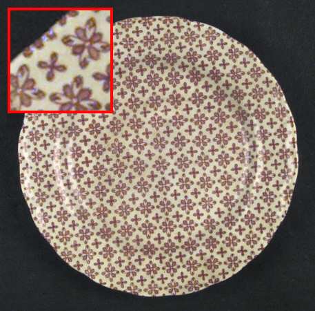 Colonial Brown Salad Plate