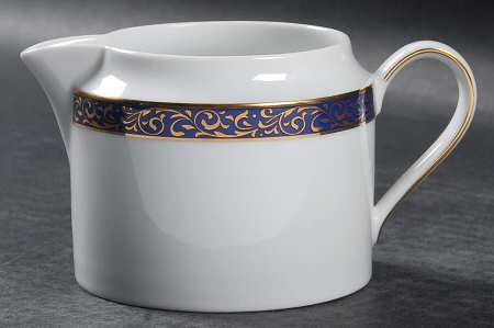 Cobalt Filigree Creamer
