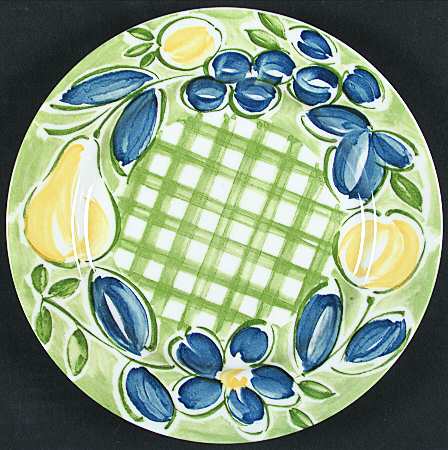 Country Pear Salad Plate