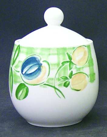 Country Pear Sugar Bowl & Lid