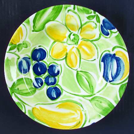 Country Pear 9" Soup/Pasta Bowl