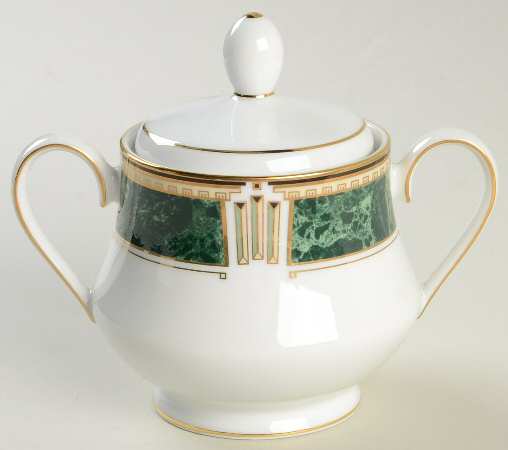 Crown Jewel Sugar Bowl & Lid