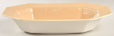 Curry 10" Oval Vegetable Bowl by Nikko