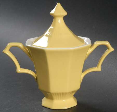 Daffodil Sugar Bowl & Lid